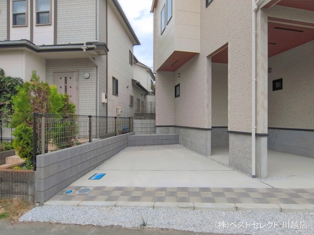 埼玉県川越市仙波町４丁目の新築戸建て完成写真 2026年4月14日撮影