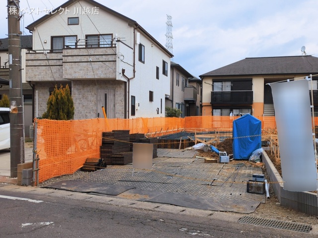 埼玉県川越市大字的場の新築戸建て基礎写真 2026年3月17日撮影
