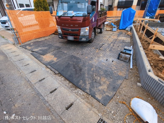 埼玉県川越市大字的場の新築戸建て基礎写真 2026年3月17日撮影