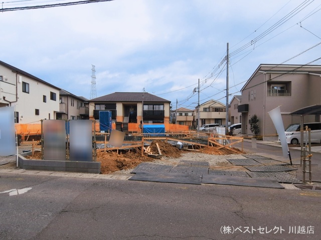 埼玉県川越市大字的場の新築戸建て基礎写真 2026年3月17日撮影