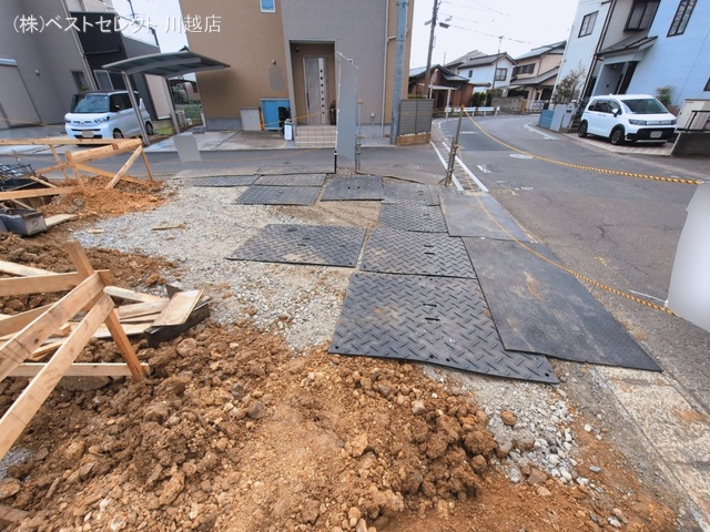 埼玉県川越市大字的場の新築戸建て基礎写真 2026年3月17日撮影