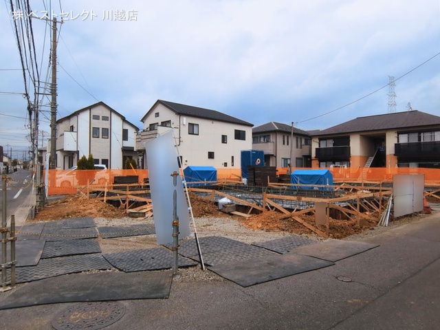 埼玉県川越市大字的場の新築戸建て基礎写真 2026年3月17日撮影