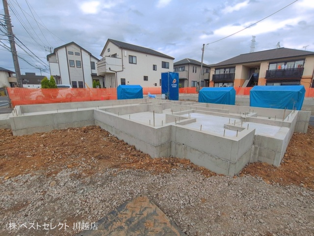埼玉県川越市大字的場の新築戸建て基礎写真 2026年3月31日撮影