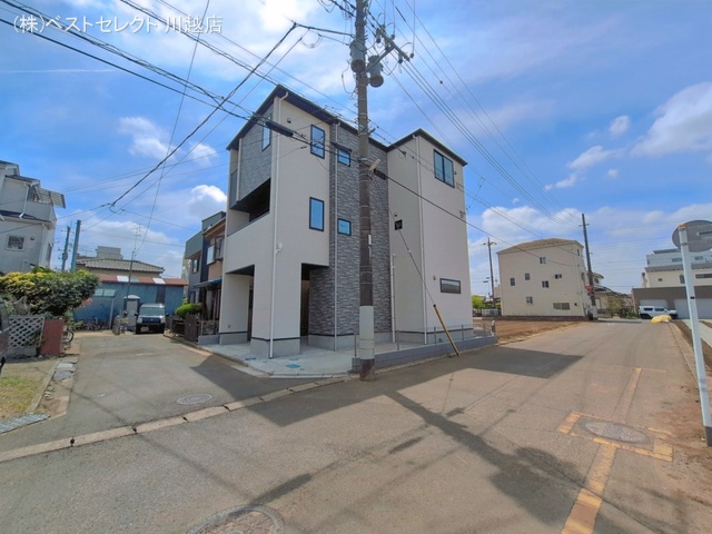埼玉県川越市熊野町の新築戸建て完成写真 2026年4月13日撮影