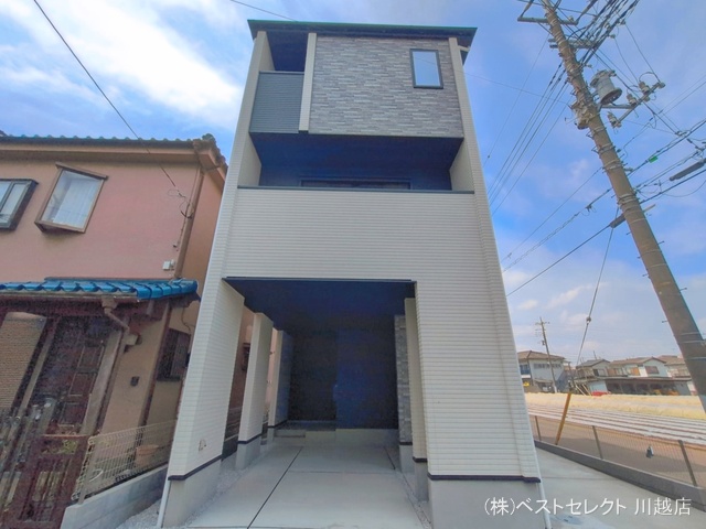 埼玉県川越市熊野町の新築戸建て完成写真 2026年4月13日撮影