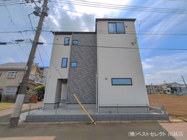 埼玉県川越市熊野町の新築戸建て完成写真 2026年4月13日撮影