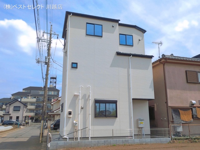 埼玉県川越市熊野町の新築戸建て完成写真 2026年4月13日撮影