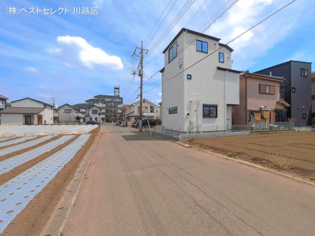 埼玉県川越市熊野町の新築戸建て完成写真 2026年4月13日撮影