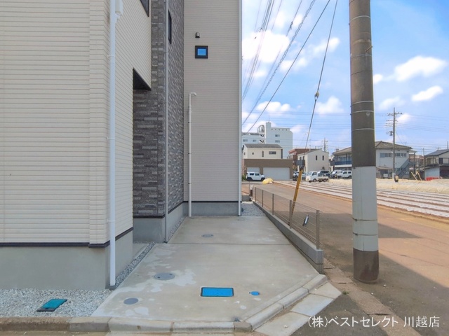 埼玉県川越市熊野町の新築戸建て完成写真 2026年4月13日撮影