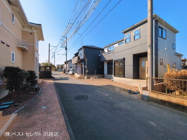 埼玉県川越市大字木野目の新築戸建て外構写真 2026年3月16日撮影