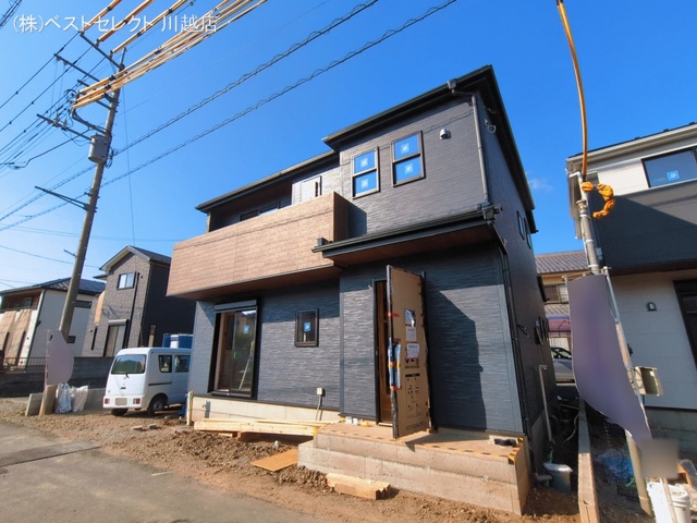 埼玉県川越市大字木野目の新築戸建て外構写真 2026年3月16日撮影