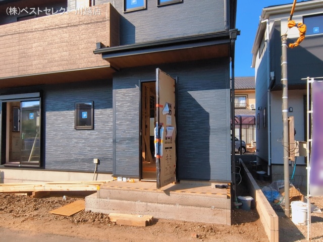 埼玉県川越市大字木野目の新築戸建て外構写真 2026年3月16日撮影