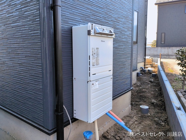 埼玉県川越市大字木野目の新築戸建て外構写真 2026年3月16日撮影