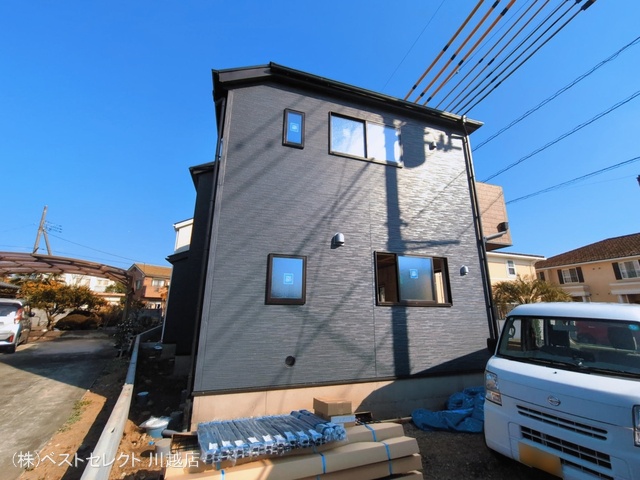 埼玉県川越市大字木野目の新築戸建て外構写真 2026年3月16日撮影