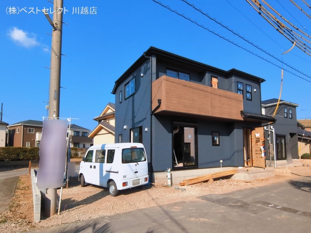 埼玉県川越市大字木野目の新築戸建て外構写真 2026年3月16日撮影