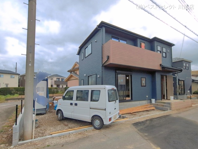 埼玉県川越市大字木野目の新築戸建て外構写真 2026年3月30日撮影