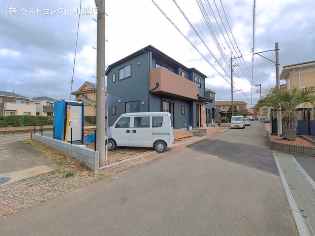 埼玉県川越市大字木野目の新築戸建て外構写真 2026年3月30日撮影