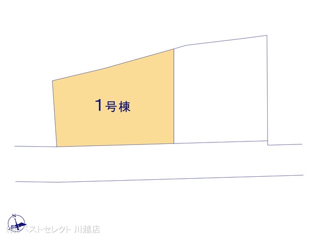 埼玉県川越市大字木野目の新築戸建て全体区画図 ※図面と異なる場合は現況を優先