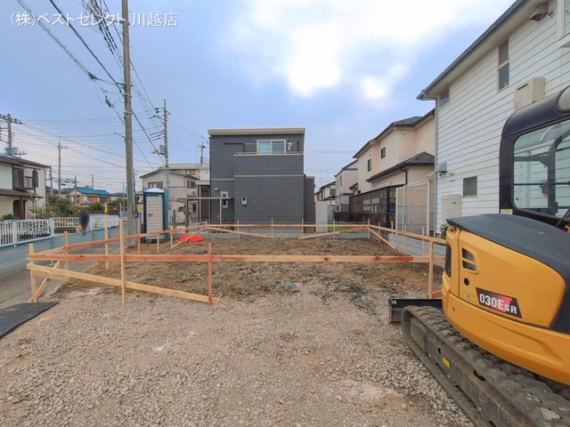 埼玉県川越市今成２丁目の新築戸建て基礎写真 2026年3月22日撮影