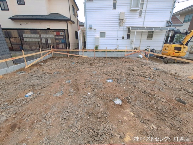 埼玉県川越市今成２丁目の新築戸建て基礎写真 2026年3月22日撮影