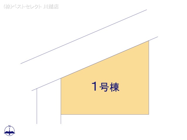 埼玉県川越市今成２丁目の新築戸建て全体区画図 ※図面と異なる場合は現況を優先