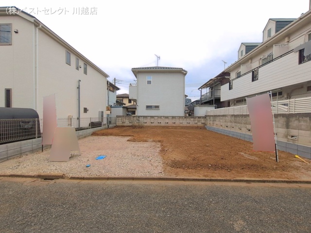埼玉県川越市霞ケ関北６丁目の新築戸建て更地・土地写真 2026年3月24日撮影