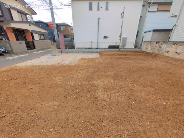 埼玉県川越市霞ケ関北６丁目の新築戸建て更地・土地写真 2026年3月24日撮影