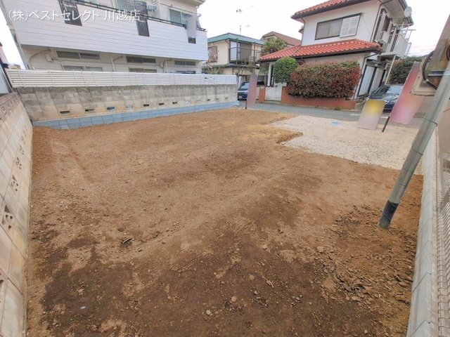 埼玉県川越市霞ケ関北６丁目の新築戸建て更地・土地写真 2026年3月24日撮影