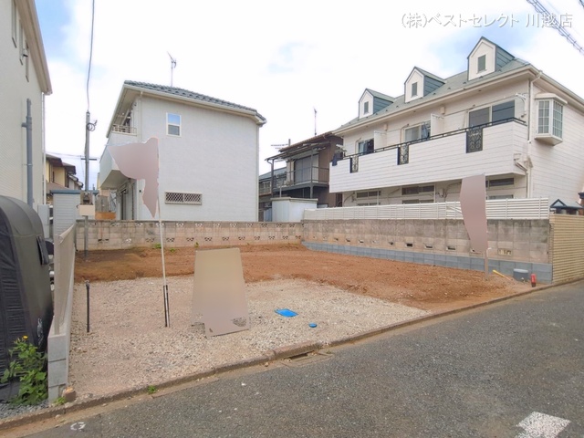 埼玉県川越市霞ケ関北６丁目の新築戸建て更地・土地写真 2026年4月13日撮影