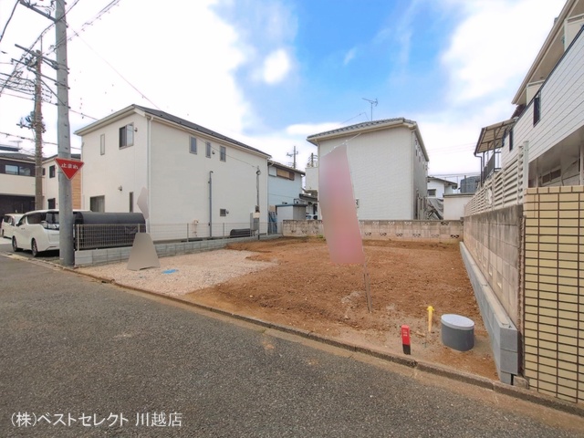 埼玉県川越市霞ケ関北６丁目の新築戸建て更地・土地写真 2026年4月13日撮影
