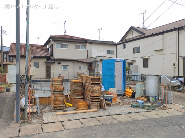 埼玉県川越市大字小ケ谷の新築戸建て基礎写真 2026年4月5日撮影