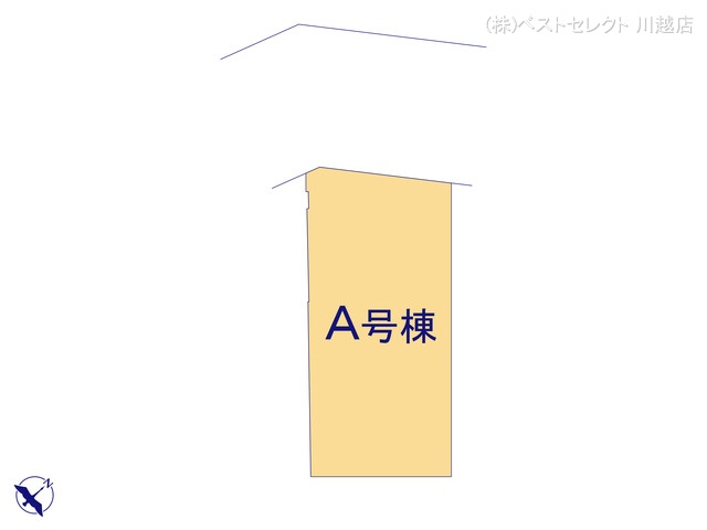 埼玉県川越市大字小ケ谷の新築戸建て全体区画図 ※図面と異なる場合は現況を優先