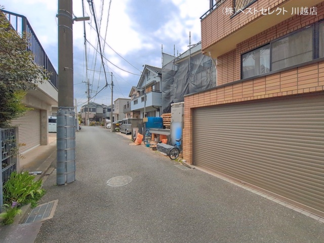 埼玉県川越市砂新田５丁目の新築戸建てシート写真 2026年4月21日撮影