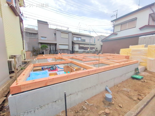 埼玉県川越市大字砂の新築戸建て基礎写真 2025年9月28日撮影