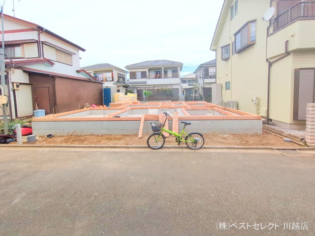 埼玉県川越市大字砂の新築戸建て基礎写真 2025年9月28日撮影
