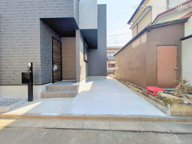 埼玉県川越市大字砂の新築戸建て完成写真 2026年2月9日撮影