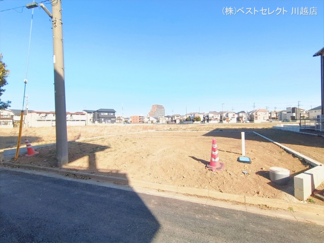 埼玉県川越市上野田町の新築戸建て更地・土地写真 2026年2月18日撮影
