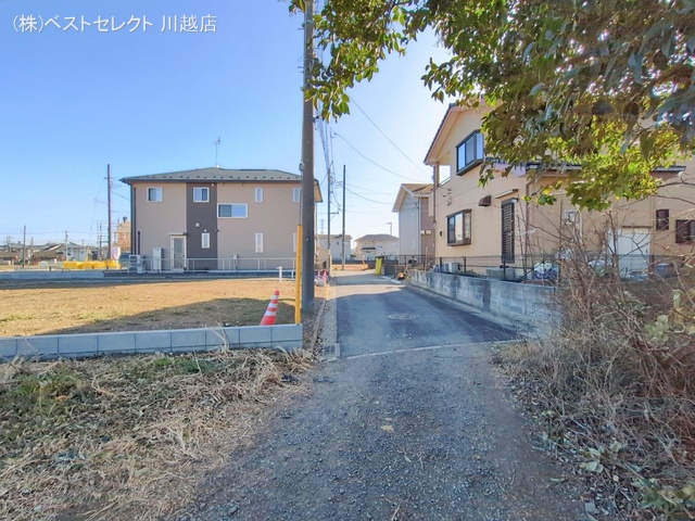 埼玉県川越市上野田町の新築戸建て更地・土地写真 2026年2月18日撮影