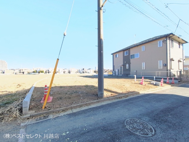 埼玉県川越市上野田町の新築戸建て更地・土地写真 2026年2月18日撮影