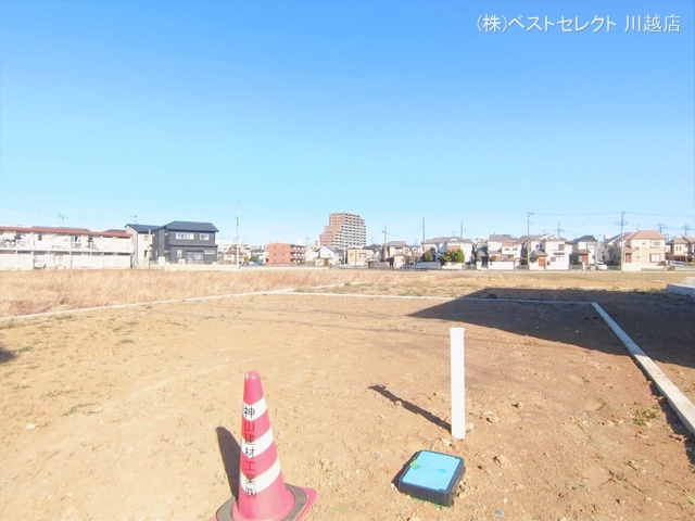 埼玉県川越市上野田町の新築戸建て更地・土地写真 2026年2月18日撮影