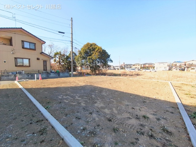 埼玉県川越市上野田町の新築戸建て更地・土地写真 2026年2月18日撮影