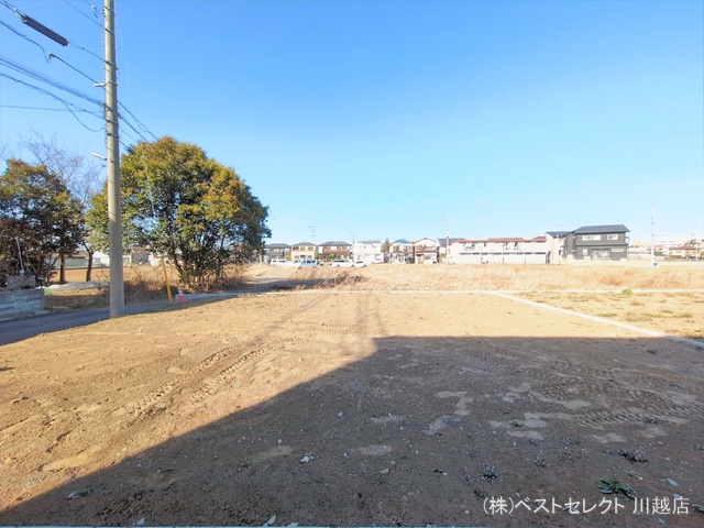 埼玉県川越市上野田町の新築戸建て更地・土地写真 2026年2月18日撮影