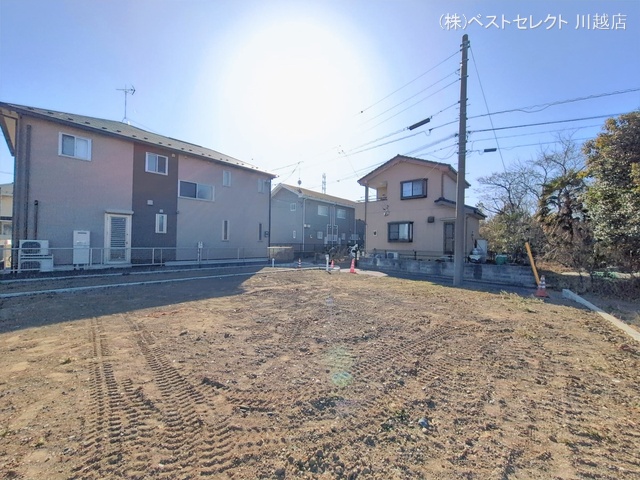 埼玉県川越市上野田町の新築戸建て更地・土地写真 2026年2月18日撮影