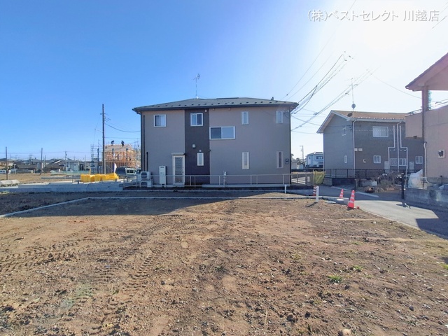 埼玉県川越市上野田町の新築戸建て更地・土地写真 2026年2月18日撮影