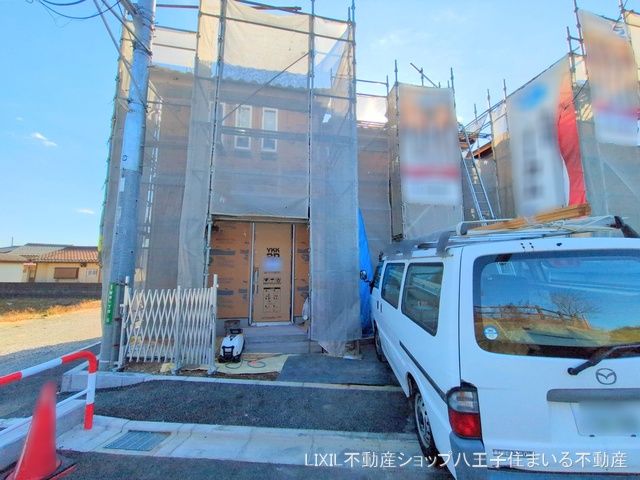 東京都日野市新井1丁目の新築戸建て上棟写真 2025年1月16日撮影