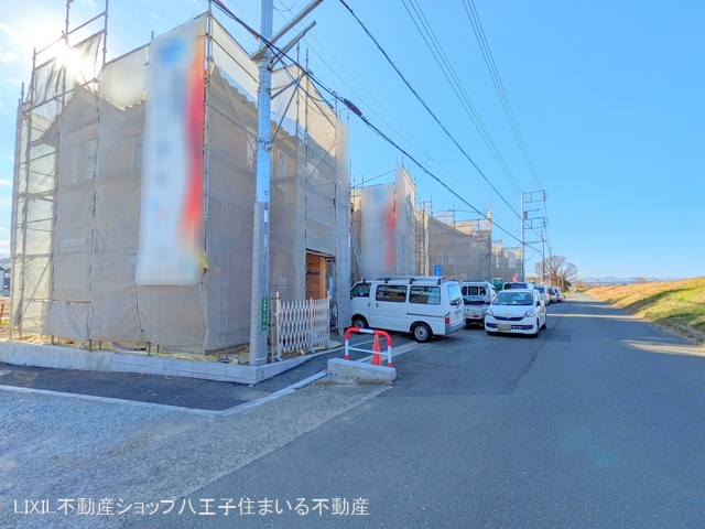 東京都日野市新井1丁目の新築戸建て上棟写真 2025年1月16日撮影
