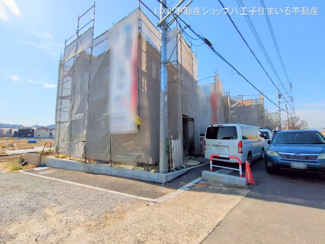 東京都日野市新井1丁目の新築戸建てシート写真 2025年2月11日撮影