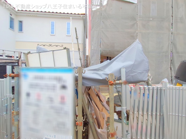 東京都日野市新井1丁目の新築戸建て外構写真 2025年3月10日撮影