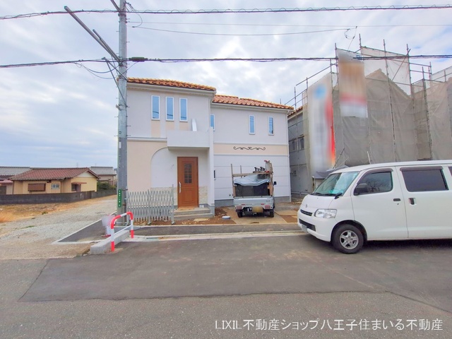 東京都日野市新井1丁目の新築戸建て外構写真 2025年3月10日撮影
