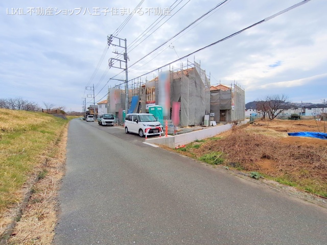 東京都日野市新井1丁目の新築戸建て外構写真 2025年3月10日撮影